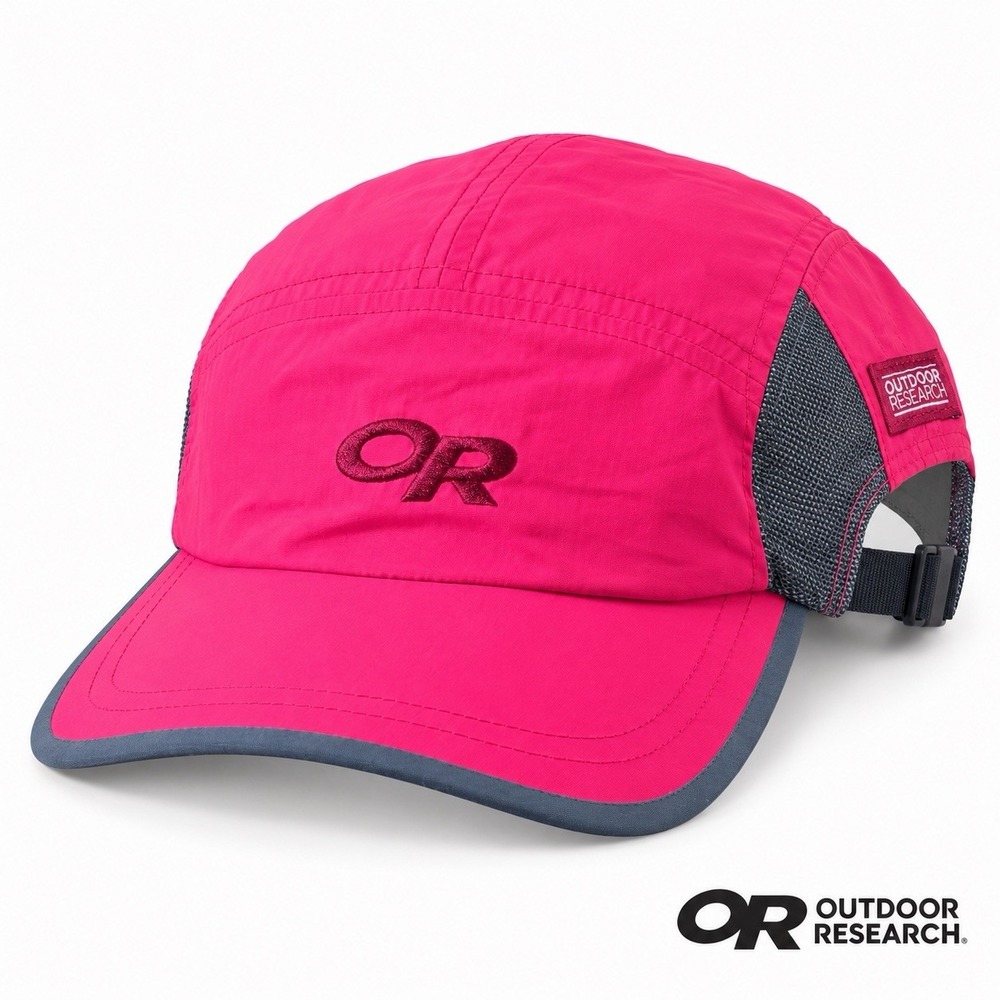 Outdoor Research Swift Cap Pink Gray Mesh Running Hiking Hat One Size OR